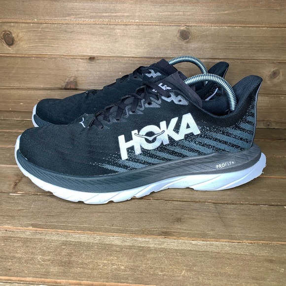 Mens Hoka Match 5 Athletic Running Shoes Size 9D - Picture 3 of 8